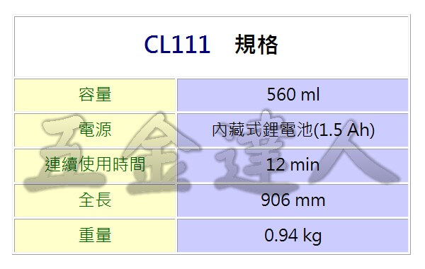 MAKITA 牧田,CL111,吸塵器