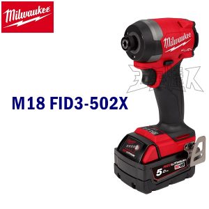 Milwaukee 美沃奇 18V無刷充電衝擊起子機 M18 FID3-502X